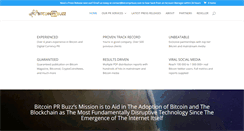 Desktop Screenshot of bitcoinprbuzz.com